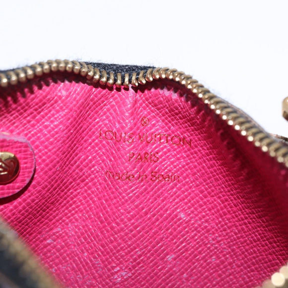LOUIS VUITTON Monogram Multicolor Pochette Cles NM Purse M60279 LV Auth 193387