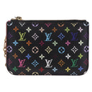 LOUIS VUITTON Monogram Multicolor Pochette Cles NM Purse M60279 LV Auth 193387-2