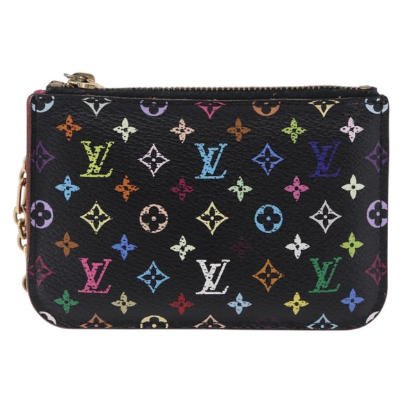 LOUIS VUITTON Monogram Multicolor Pochette Cles NM Purse M60279 LV Auth 193387