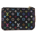 LOUIS VUITTON Monogram Multicolor Pochette Cles NM Purse M60279 LV Auth 193387-3