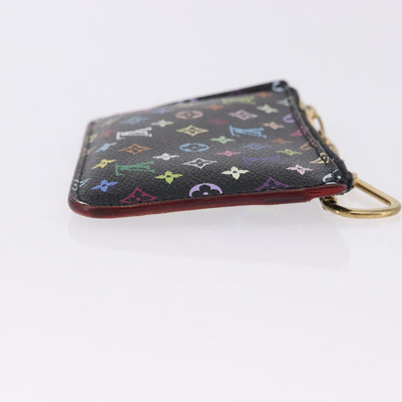 LOUIS VUITTON Monogram Multicolor Pochette Cles NM Purse M60279 LV Auth 193387