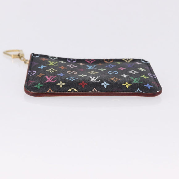 LOUIS VUITTON Monogram Multicolor Pochette Cles NM Purse M60279 LV Auth 193387