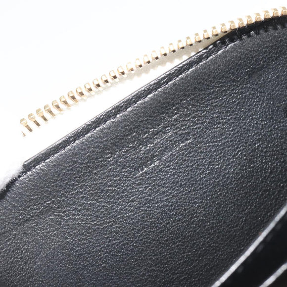 SAINT LAURENT Coin Purse Leather Multicolor Silver Auth 193388V