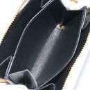 SAINT LAURENT Coin Purse Leather Multicolor Silver Auth 193388V-19