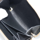 SAINT LAURENT Coin Purse Leather Multicolor Silver Auth 193388V-20