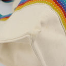 HERMES Bora Bora PM Rainbow Bag Canvas Sokoa Limited Edition Color Auth 193389A-13