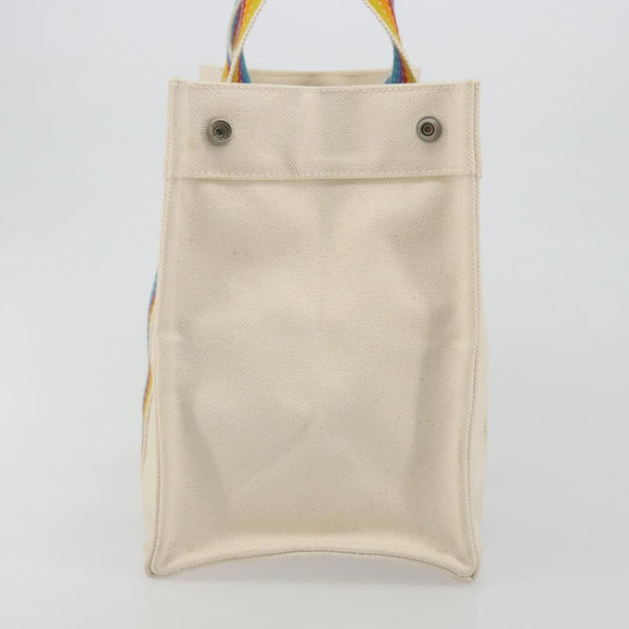 HERMES Bora Bora PM Rainbow Bag Canvas Sokoa Limited Edition Color Auth 193389A