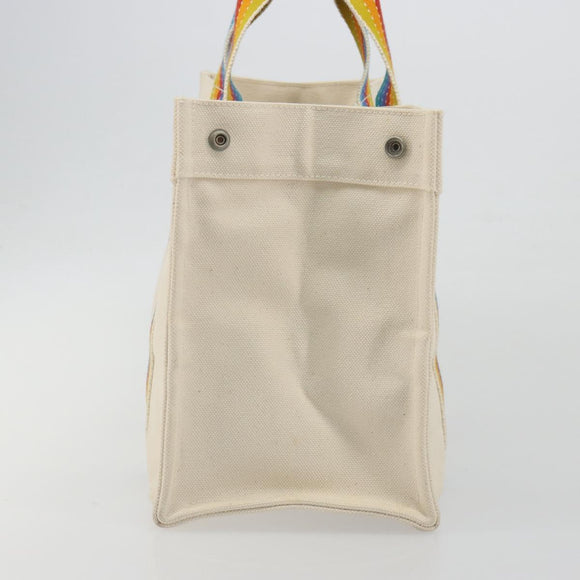 HERMES Bora Bora PM Rainbow Bag Canvas Sokoa Limited Edition Color Auth 193389A