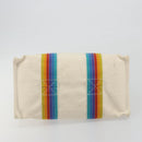HERMES Bora Bora PM Rainbow Bag Canvas Sokoa Limited Edition Color Auth 193389A-9