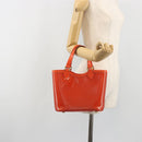 LOUIS VUITTON Epi Plage Mini Lagoon Bay Hand Bag Orange M92262 LV Auth 193390A-23