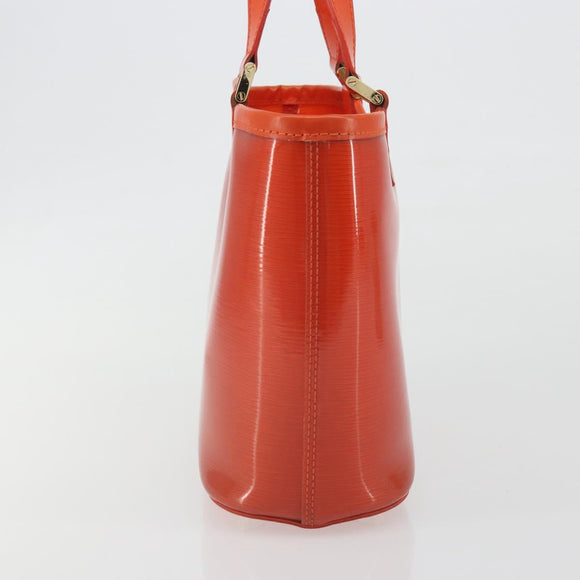 LOUIS VUITTON Epi Plage Mini Lagoon Bay Hand Bag Orange M92262 LV Auth 193390A