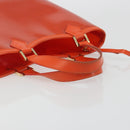 LOUIS VUITTON Epi Plage Mini Lagoon Bay Hand Bag Orange M92262 LV Auth 193390A-7