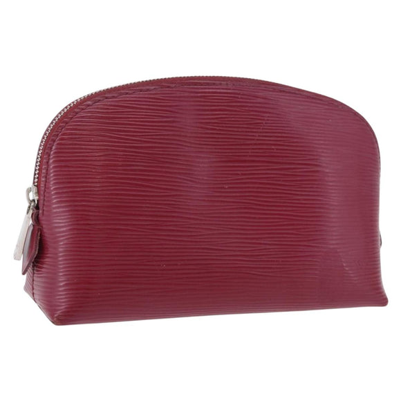 LOUIS VUITTON Epi Pochette Cosmetic PM Cosmetic Fuchsia M40641 LV Auth 193400