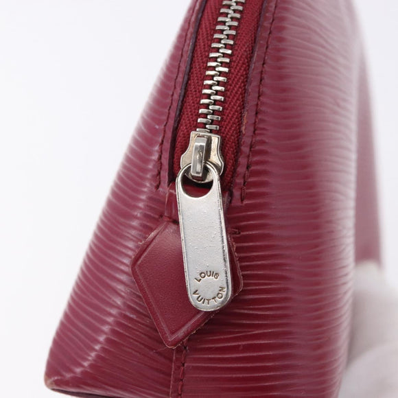 LOUIS VUITTON Epi Pochette Cosmetic PM Cosmetic Fuchsia M40641 LV Auth 193400