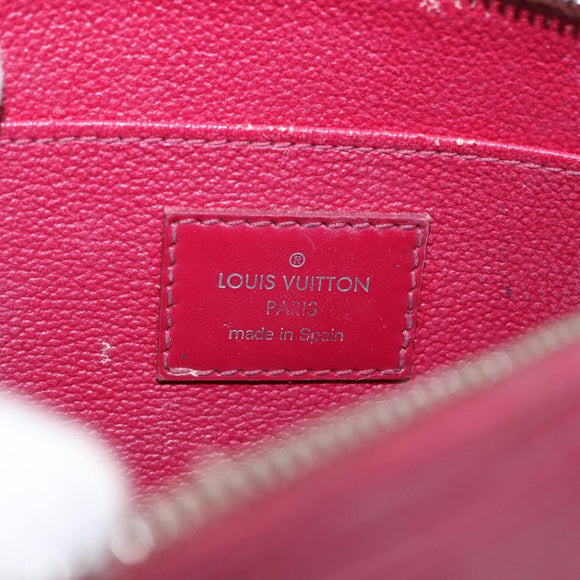 LOUIS VUITTON Epi Pochette Cosmetic PM Cosmetic Fuchsia M40641 LV Auth 193400