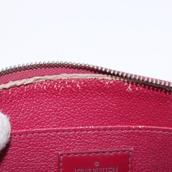 LOUIS VUITTON Epi Pochette Cosmetic PM Cosmetic Fuchsia M40641 LV Auth 193400