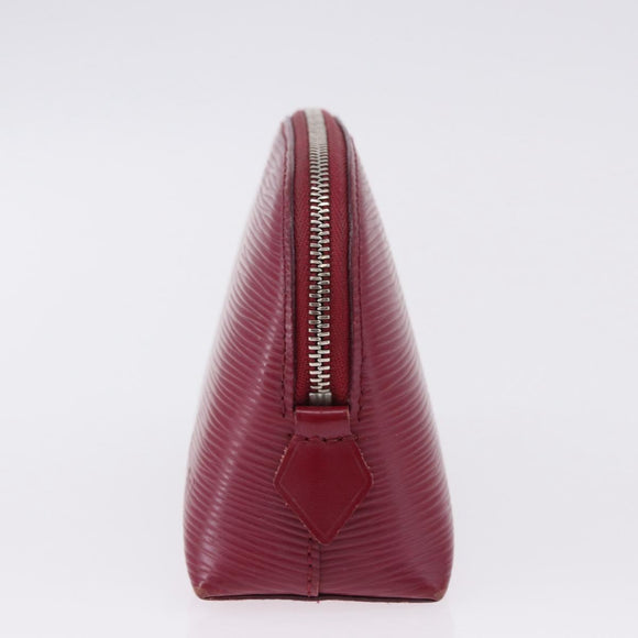 LOUIS VUITTON Epi Pochette Cosmetic PM Cosmetic Fuchsia M40641 LV Auth 193400