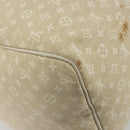 LOUIS VUITTON Monogram Mini Lin Speedy 30 Bag White Dunne M95319 LV Auth 193401-14
