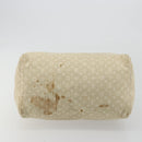 LOUIS VUITTON Monogram Mini Lin Speedy 30 Bag White Dunne M95319 LV Auth 193401-9