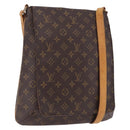 LOUIS VUITTON Monogram Musette Shoulder Bag M51256 LV Auth 193405-1