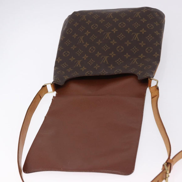 LOUIS VUITTON Monogram Musette Shoulder Bag M51256 LV Auth 193405
