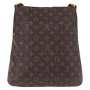 LOUIS VUITTON Monogram Musette Shoulder Bag M51256 LV Auth 193405-3