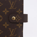 LOUIS VUITTON Monogram Agenda MM Day Planner Cover R20105 LV Auth 193408-12