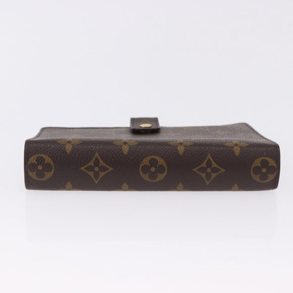 LOUIS VUITTON Monogram Agenda MM Day Planner Cover R20105 LV Auth 193408