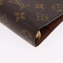LOUIS VUITTON Monogram Agenda MM Day Planner Cover R20105 LV Auth 193408-8