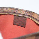 LOUIS VUITTON Damier Ebene Trousse Make Up Pouch N51982 LV Auth 193409-17