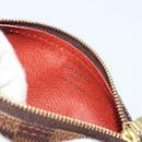 LOUIS VUITTON Damier Ebene Papillon Pouch LV Auth 193410V-15