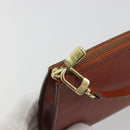 LOUIS VUITTON Epi Pochette Accessoires Pouch Brown M52953 LV Auth 193411-10
