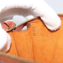 LOUIS VUITTON Epi Pochette Accessoires Pouch Brown M52953 LV Auth 193411-12