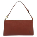 LOUIS VUITTON Epi Pochette Accessoires Pouch Brown M52953 LV Auth 193411-13