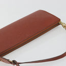LOUIS VUITTON Epi Pochette Accessoires Pouch Brown M52953 LV Auth 193411-6