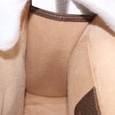 GUCCI GG Supreme Web Sherry Line Bag PVC Beige Gold 156 01 030 Auth 193414-19