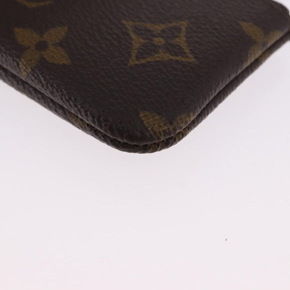 LOUIS VUITTON Monogram Pochette Cles Coin Purse M62650 LV Auth 193416
