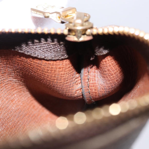 LOUIS VUITTON Monogram Pochette Cles Coin Purse M62650 LV Auth 193416