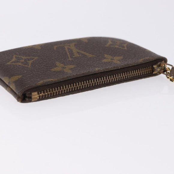 LOUIS VUITTON Monogram Pochette Cles Coin Purse M62650 LV Auth 193416