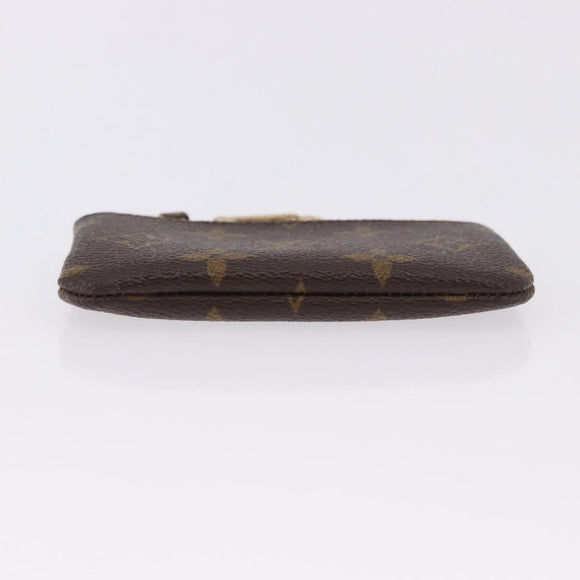 LOUIS VUITTON Monogram Pochette Cles Coin Purse M62650 LV Auth 193416