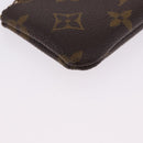 LOUIS VUITTON Monogram Pochette Cles Coin Purse M62650 LV Auth 193416-8