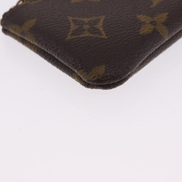 LOUIS VUITTON Monogram Pochette Cles Coin Purse M62650 LV Auth 193416