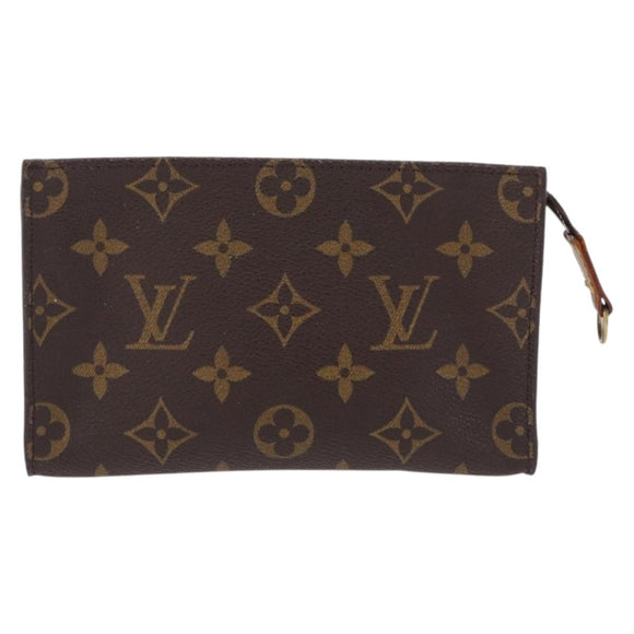 LOUIS VUITTON Monogram Bucket PM Accessory Pouch LV Auth 193417