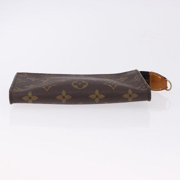 LOUIS VUITTON Monogram Bucket PM Accessory Pouch LV Auth 193417