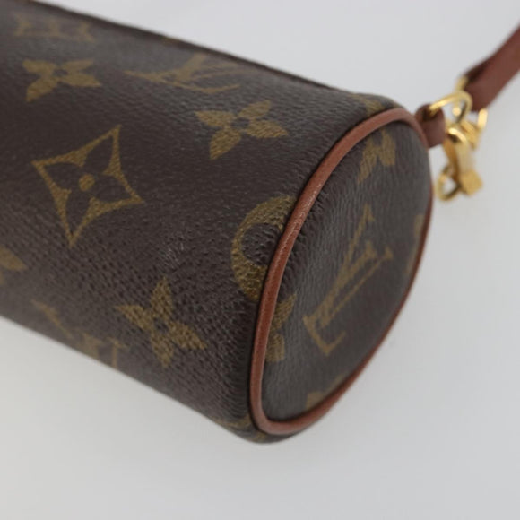 LOUIS VUITTON Monogram Papillon Pouch LV Auth 193418V