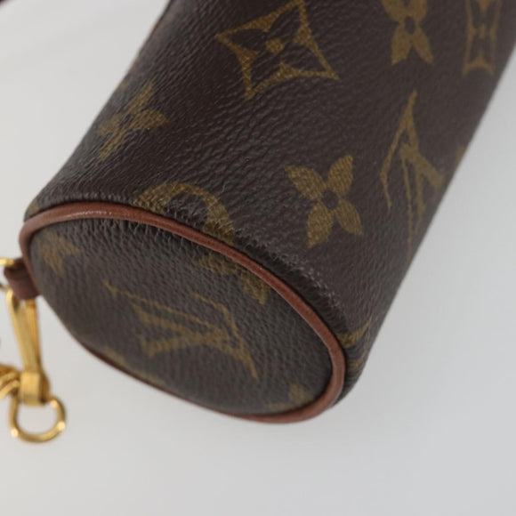 LOUIS VUITTON Monogram Papillon Pouch LV Auth 193418V