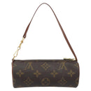LOUIS VUITTON Monogram Papillon Pouch LV Auth 193418V-2