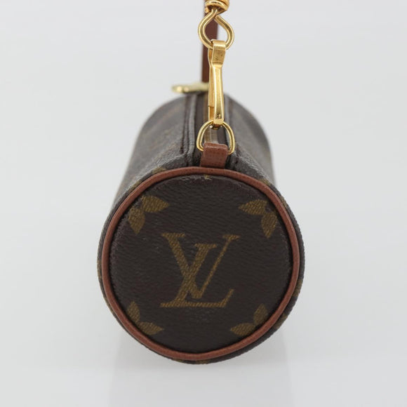 LOUIS VUITTON Monogram Papillon Pouch LV Auth 193418V