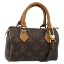 LOUIS VUITTON Monogram Mini Speedy Hand Bag M41534 LV Auth 193420-1
