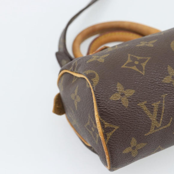 LOUIS VUITTON Monogram Mini Speedy Hand Bag M41534 LV Auth 193420